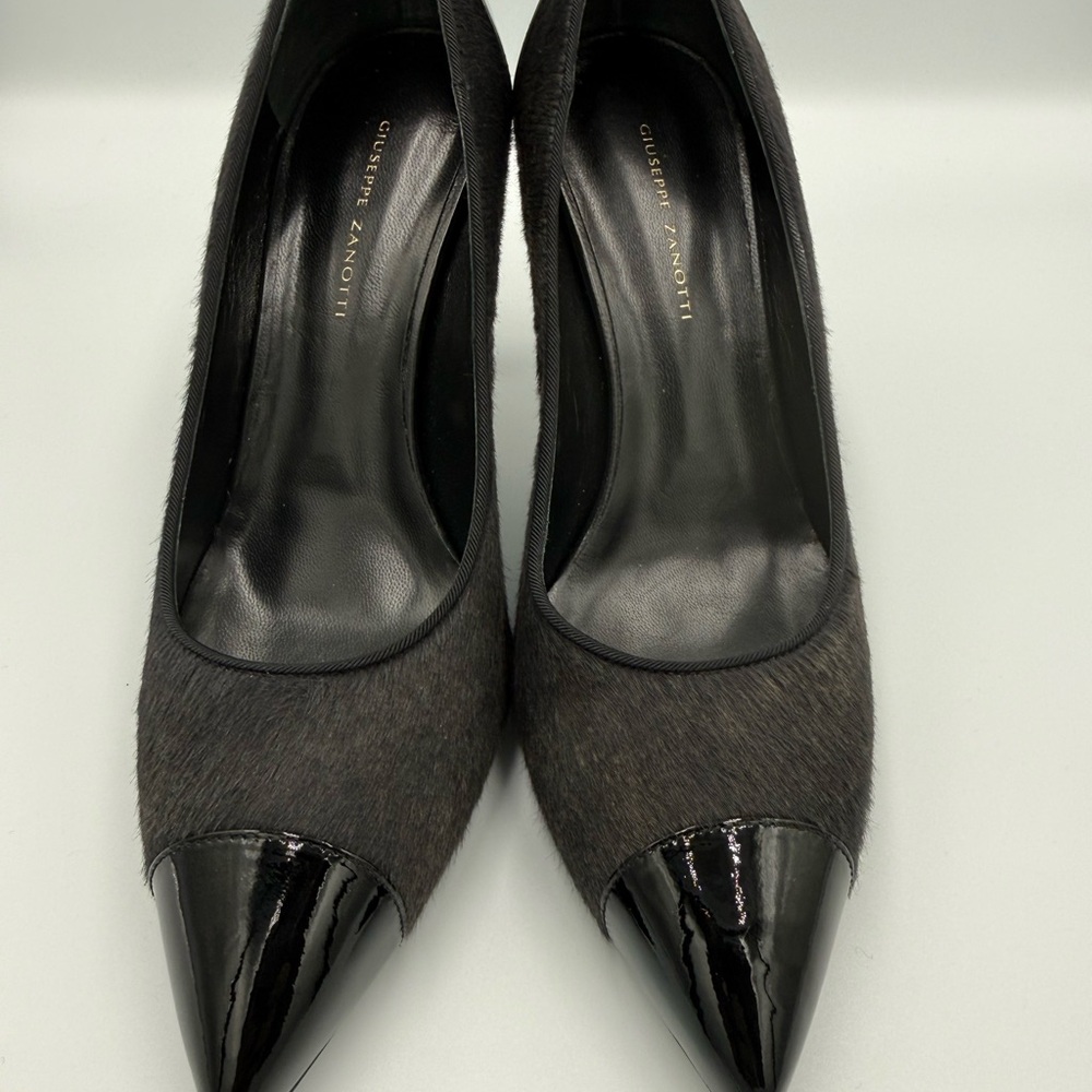 Giuseppe Zanotti Black Patent Leather Heels